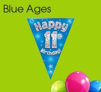 Blue Ages Bunting