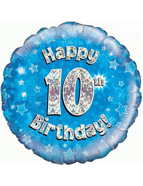 10th Foil Birthday Balloon
