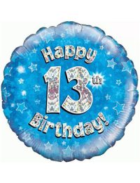 13th Foil Birthday Balloon