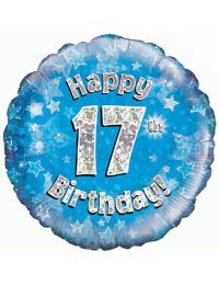 17th Foil Birthday Balloon