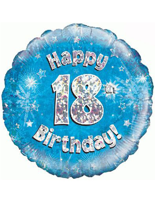 18th Foil Birthday Balloon