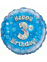 3rd Birthday Foil Balloon