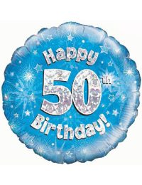 50th Foil Birthday Balloon