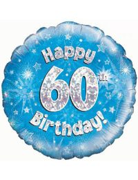 60th Foil Birthday Balloon