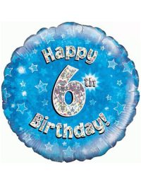 6th Foil Birthday Balloon