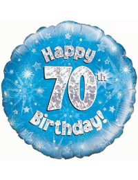 70th Foil Birthday Balloon