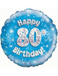 80th Foil Birthday Balloon
