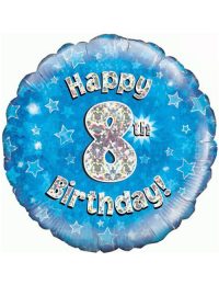8th Foil Birthday Balloon