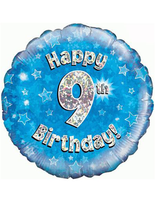 9th Foil Birthday Balloon