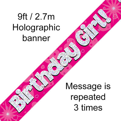 Birthday Girl Banner