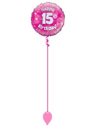 Pink 15th Foil Balloon