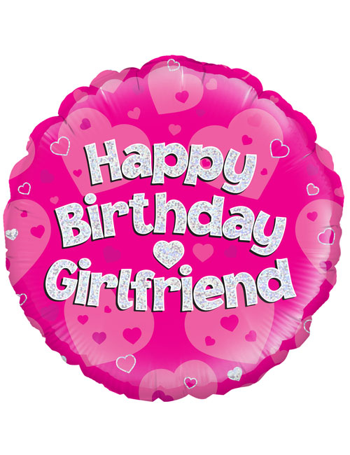 18" Pink Birthday Girlfriend