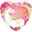 18 inch Unicorn Happy Birthday Balloon