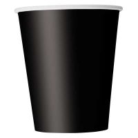 9oz Paper Cups x 8 Black
