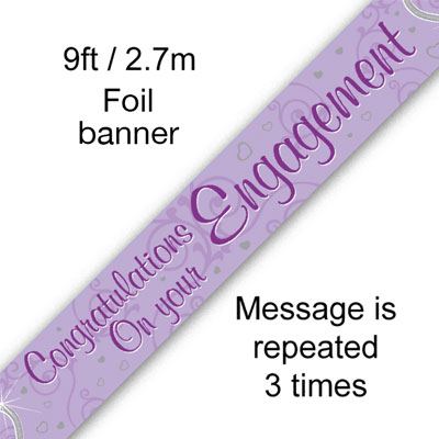 Engagement Purple Banner