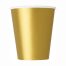9oz Paper Cups x 8 Gold
