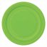 9" Dinner Plates x 8 Lime Green