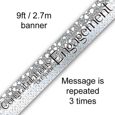 Silver Engagement Banner
