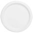 9" Dinner Plates x 8 White