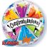 Bubble Balloon Congratulations Banner Blast 22"