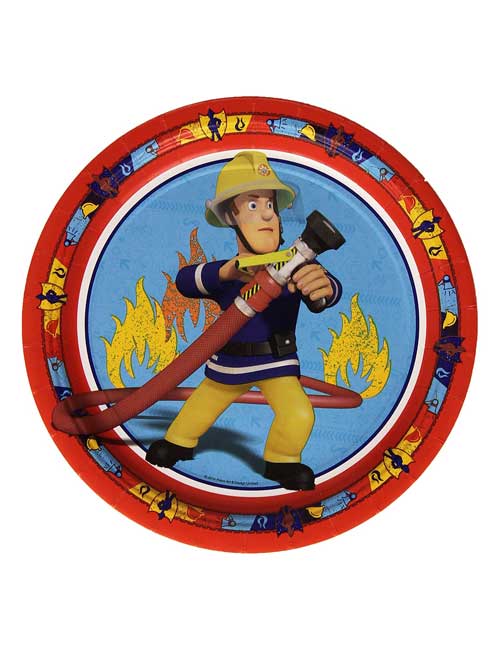 Fireman Sam Plates