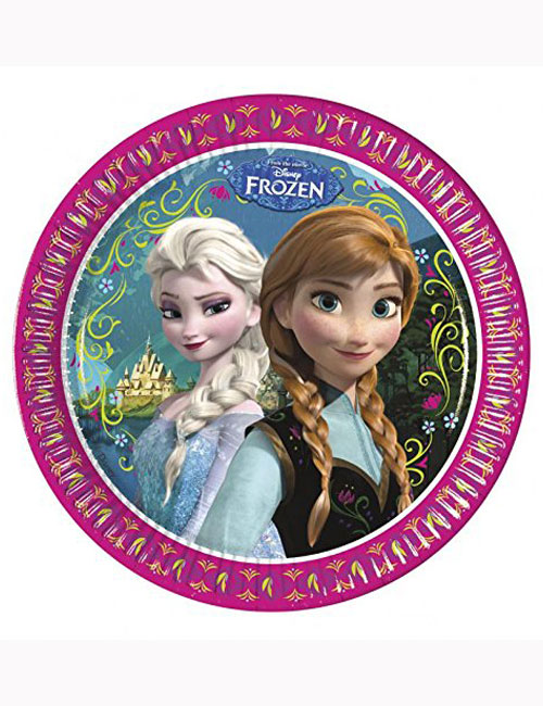 Disney Frozen Party Plates 23cm (Pack of 8)