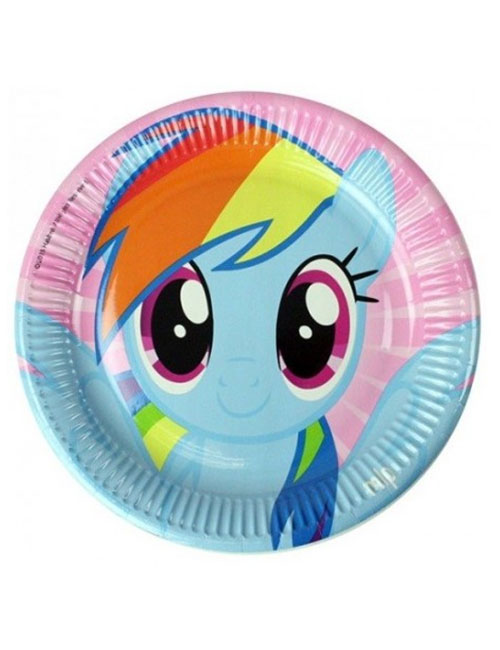 My Little Pony Plates 23cm (Pack of 8)