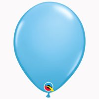 11" Plain Standard Pale Blue Latex Balloons (Pack 6)