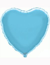 18"-Light-Blue-Heart-Foil-Balloon