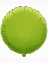 18'-Lime-Green-Round-Foil-Balloon