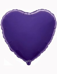 18"-Purple-Heart-Foil-Balloon