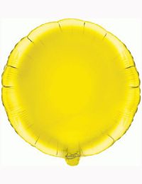 18'-Yellow-Round-Foil-Balloon