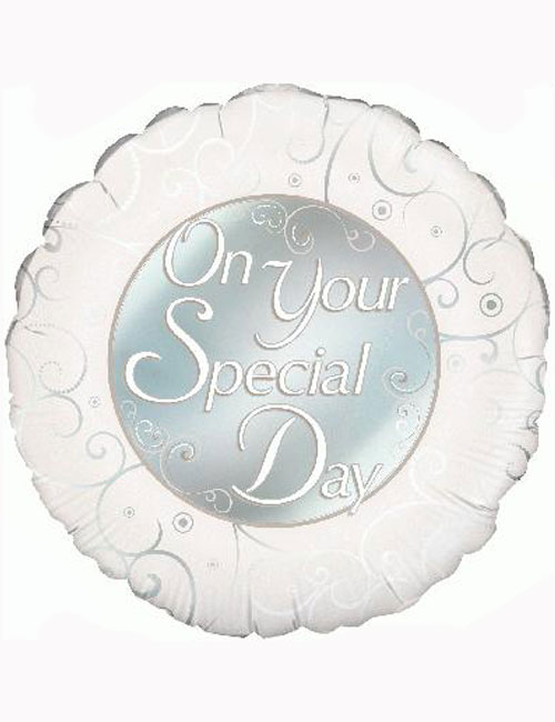 18" On Your Special Day Balloon