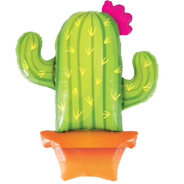 potted cactus shape balloon