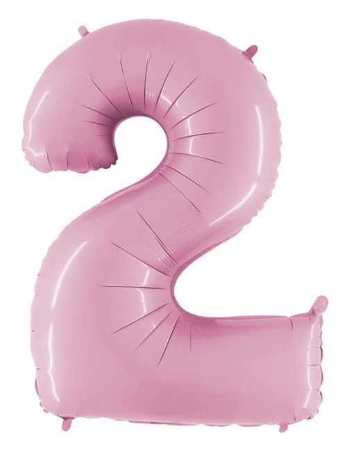 34 inch Pastel Pink Number 2