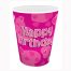 Pink Birthday Cups