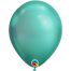 green-11-chrome-latex-balloons