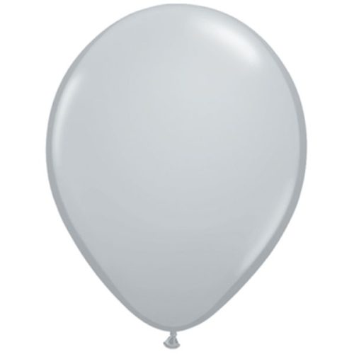 11" Fashion Grey Latex Balloons
