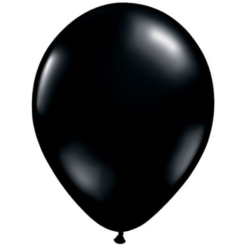 11" Fashion onyx black Latex balloons