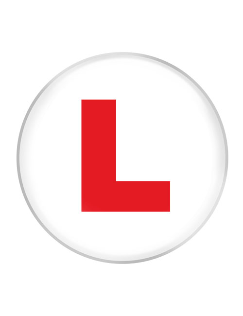 L-Plate-Badge