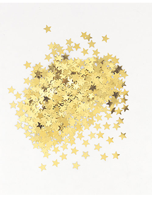 Gold Confetti Stars