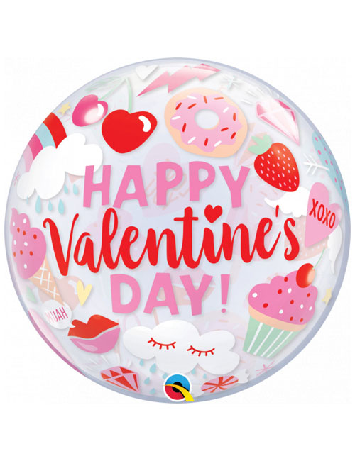 Everything Valentines Bubble Balloon