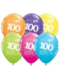 11 inch Latex Age 100 Balloon