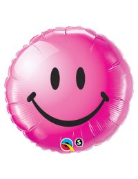 18 inch Smiley Wild Berry Face Balloon