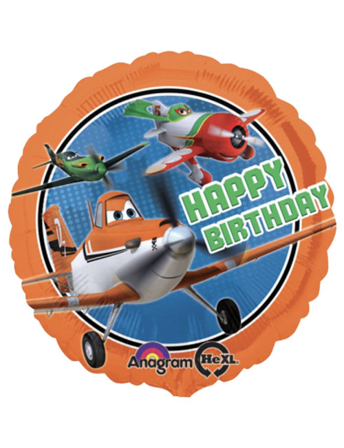 18 inch Disney Planes Happy Birthday Balloon