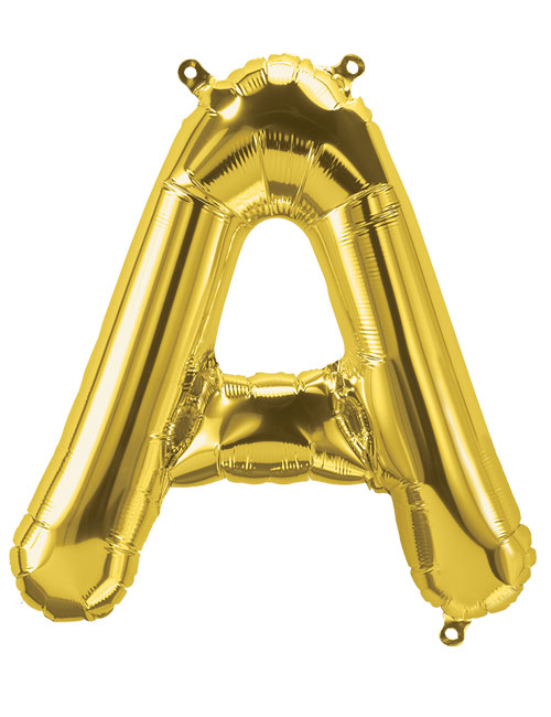 16 inch Gold Letter A