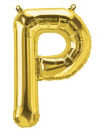 16 inch Gold Letter P