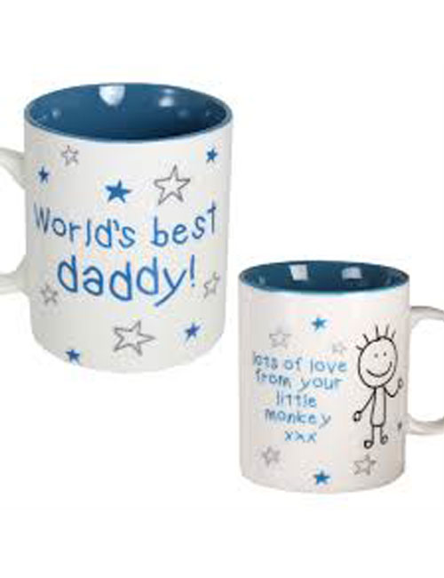 Worlds Best Daddy From Monkey Mug