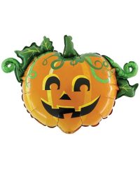 17 inch Air Filled Scary Pumpkin Linky