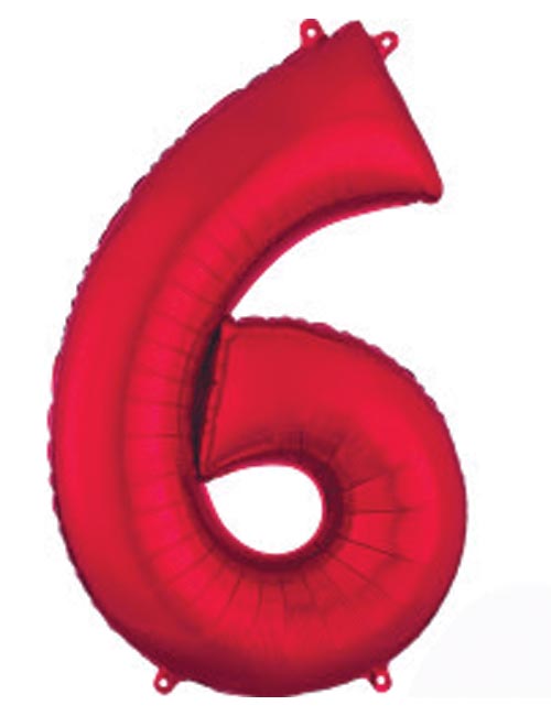 Red Number 6